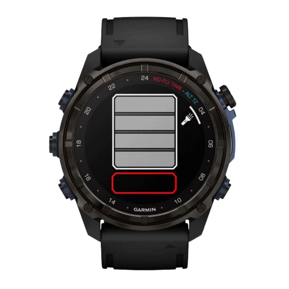 Garmin Descent Mk3i Black Silicone Strap Men Watch GM-010-02752-34