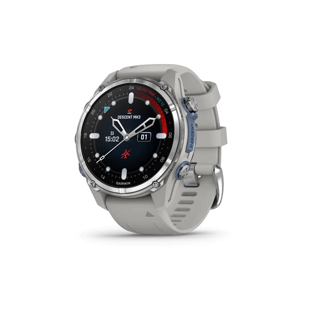 Garmin Descent Mk3 Silicone Strap Unisex Watch GM-010-02857-04