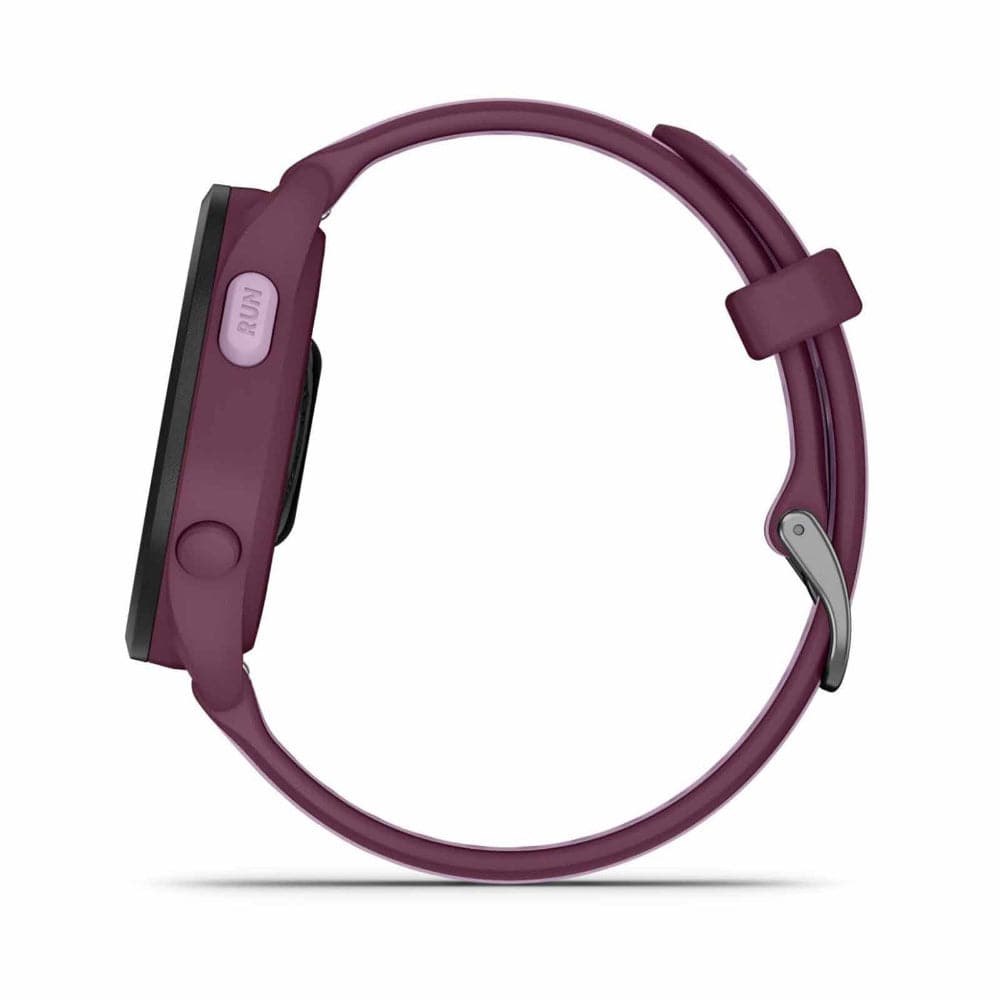 Garmin Forerunner Digital Berry/Lilac Silicone Strap Unisex Smartwatch GM-010-02863-B3