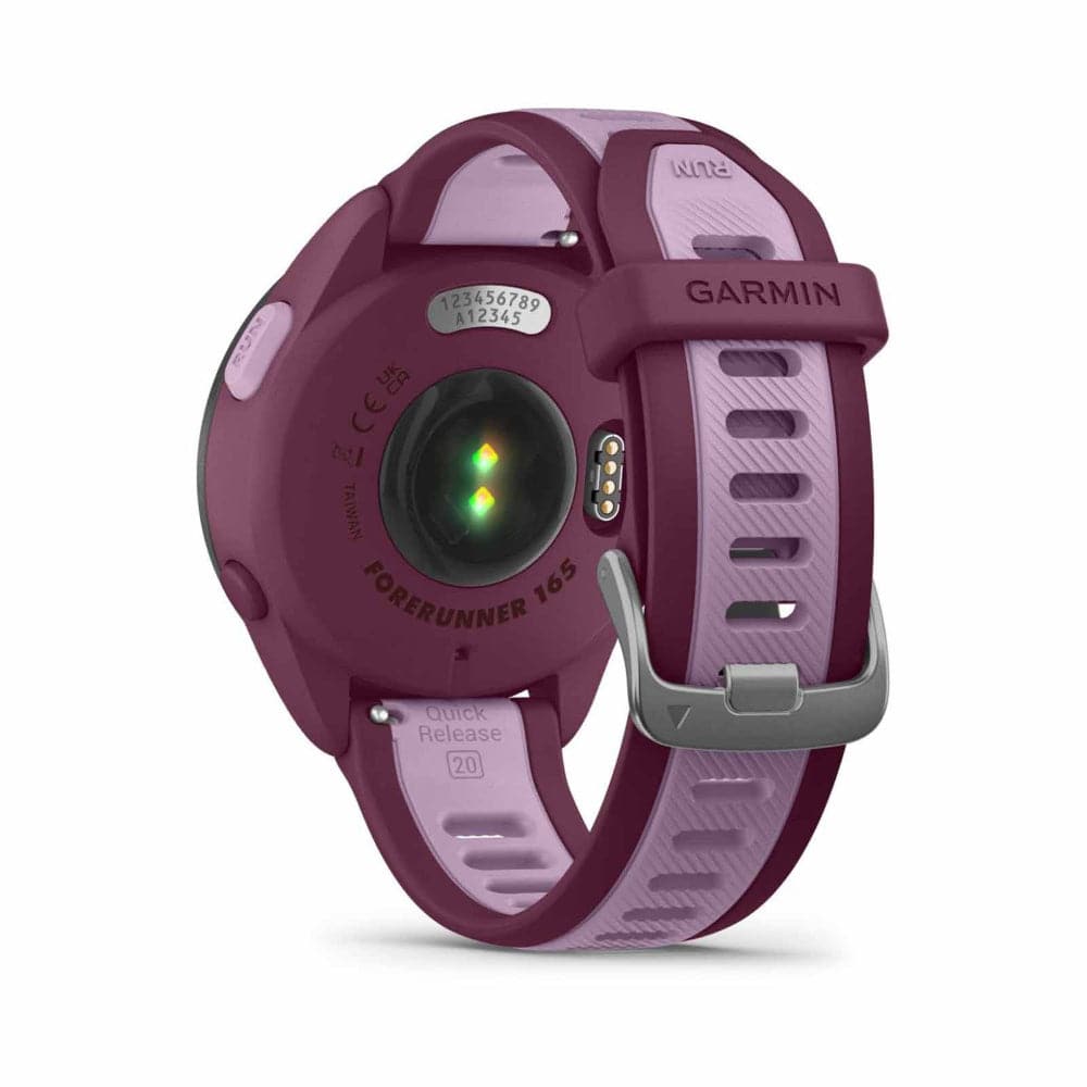 Garmin Forerunner Digital Berry/Lilac Silicone Strap Unisex Smartwatch GM-010-02863-B3