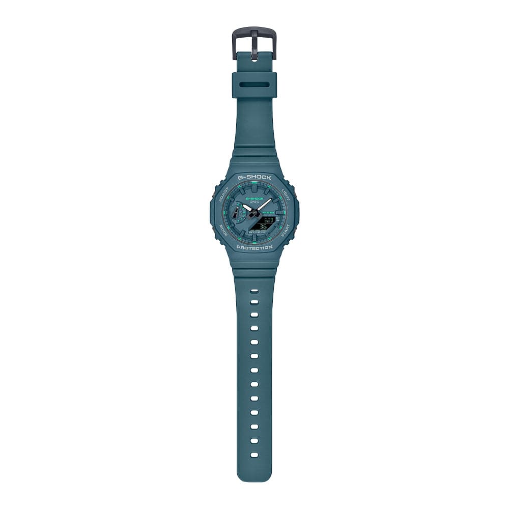 Casio G-Shock Digital-Analogue Blue Resin Strap Men Watch GMA-S2100GA-3ADR-P