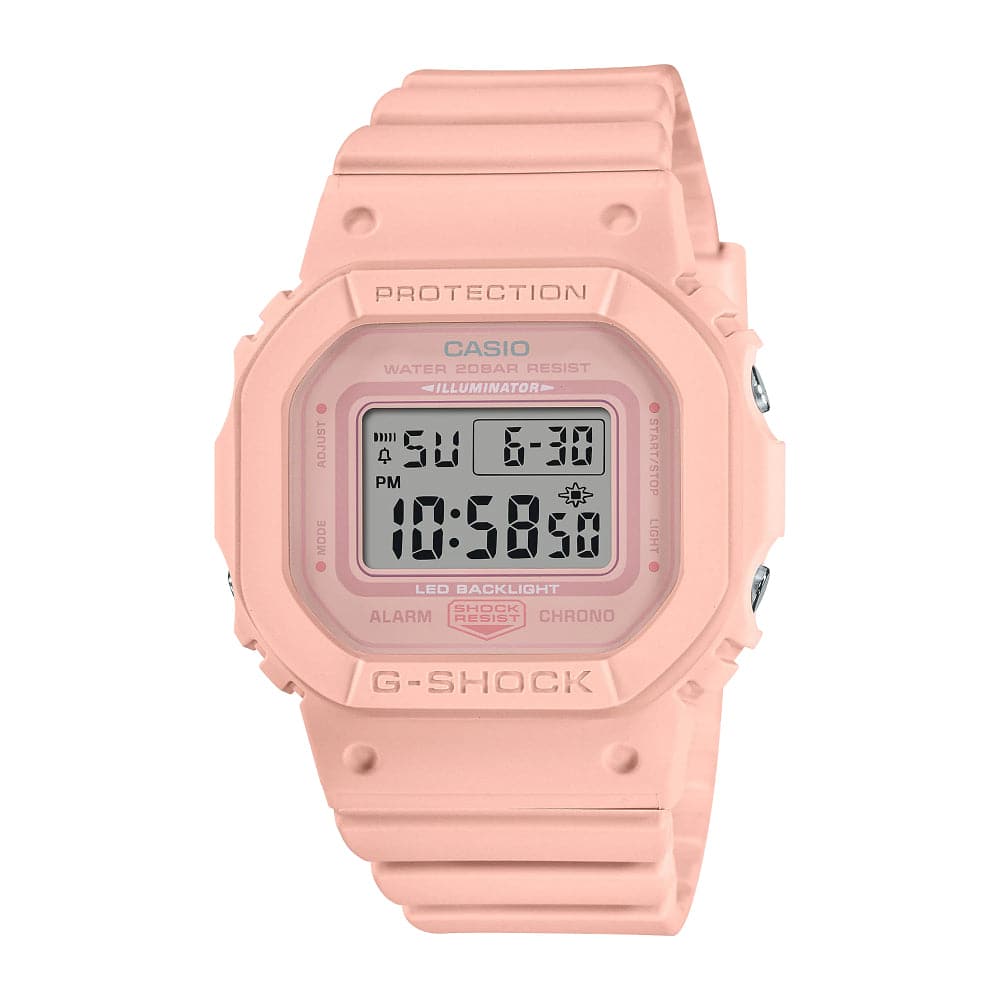 Casio G-Shock Digital Pink Resin Strap Women Watch GMD-S5600BA-4DR-P