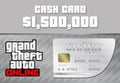 Grand Theft Auto Online - $1,500,000 Great White Shark Cash Card PC Activation Code