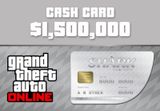 Grand Theft Auto Online - $1,500,000 Great White Shark Cash Card PC Activation Code