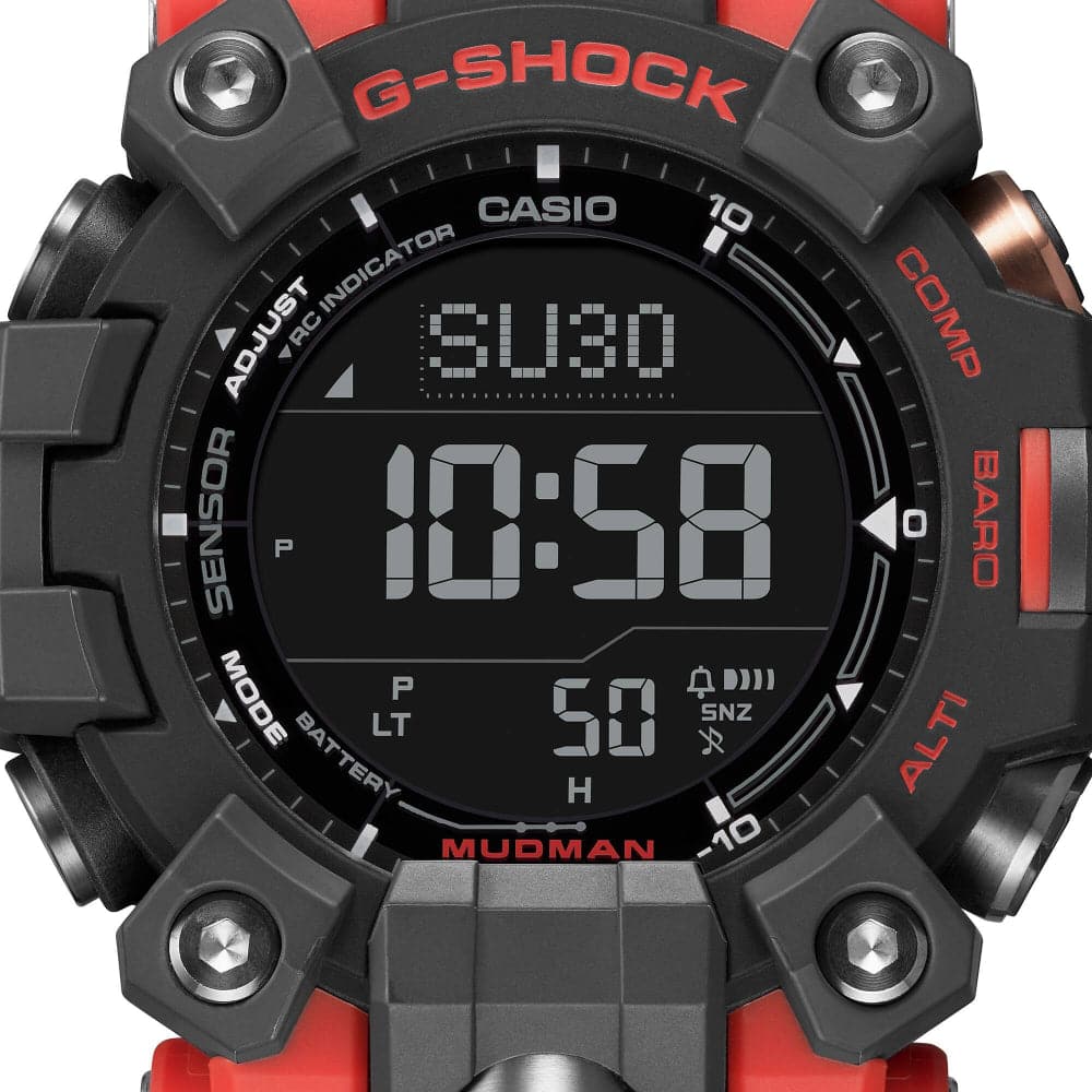 Casio G-Shock Master of G - Land Mudman Digital Black Resin Strap Men Watch GW-9500-1A4DR