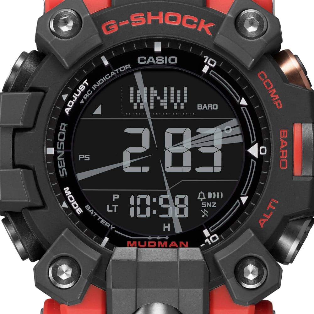 Casio G-Shock Master of G - Land Mudman Digital Black Resin Strap Men Watch GW-9500-1A4DR