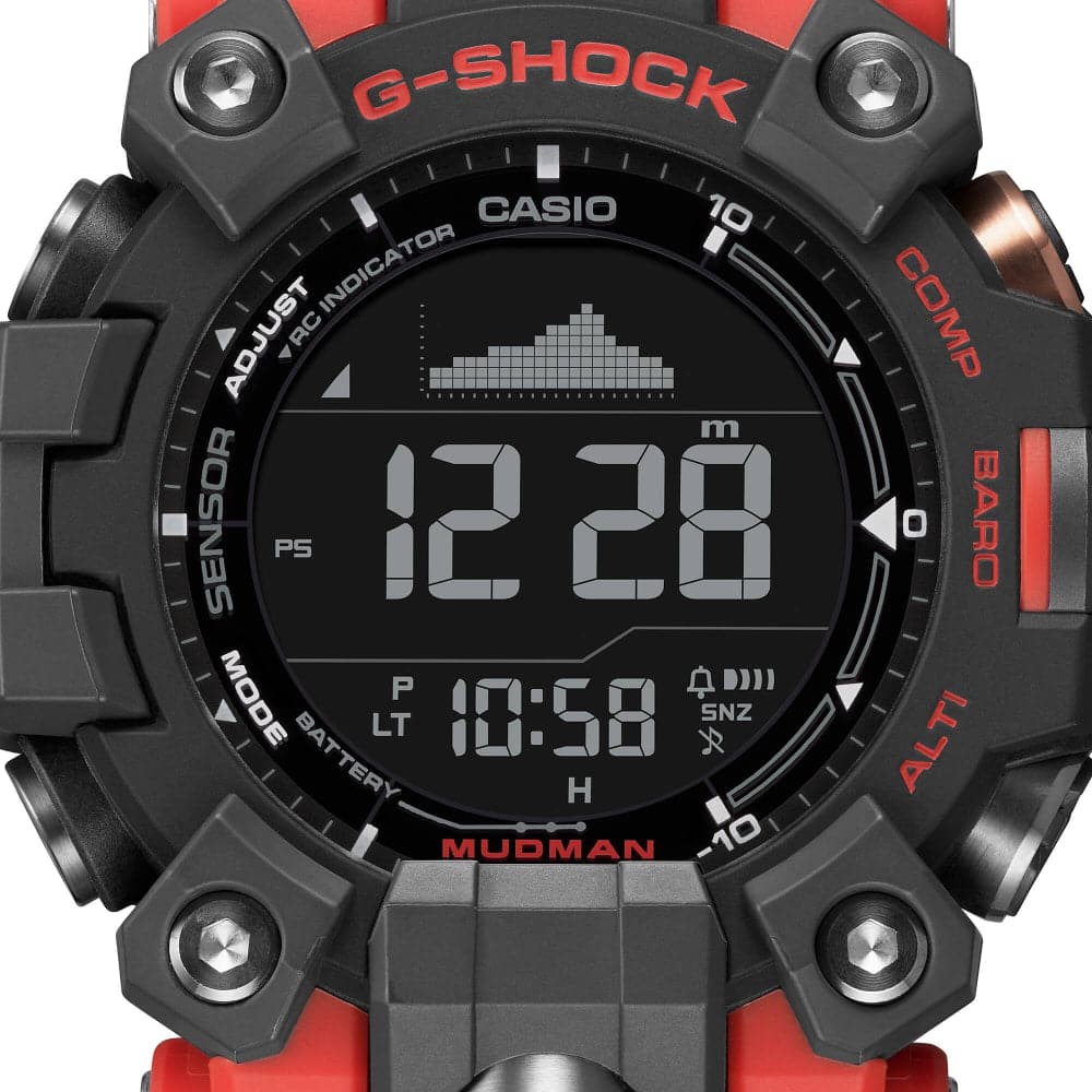 Casio G-Shock Master of G - Land Mudman Digital Black Resin Strap Men Watch GW-9500-1A4DR