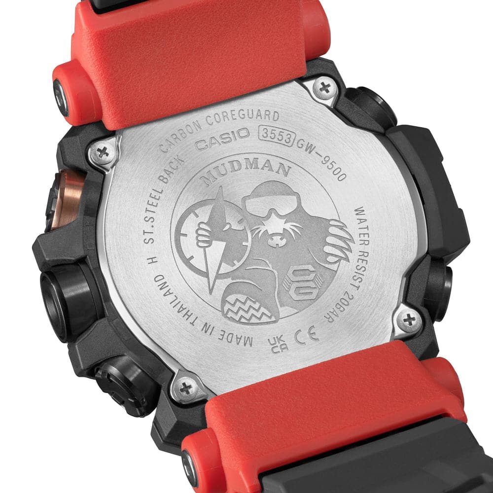 Casio G-Shock Master of G - Land Mudman Digital Black Resin Strap Men Watch GW-9500-1A4DR