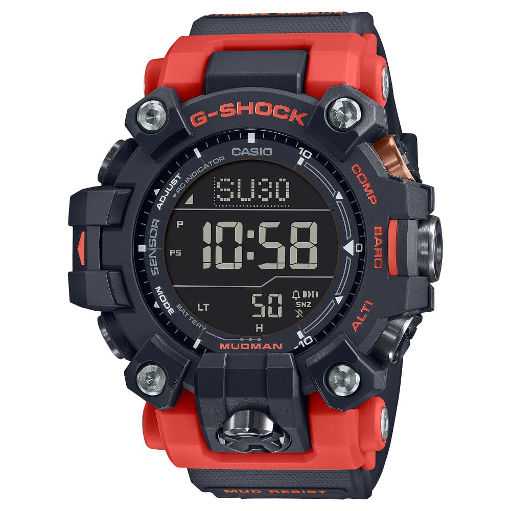 Casio G-Shock Master of G - Land Mudman Digital Black Resin Strap Men Watch GW-9500-1A4DR