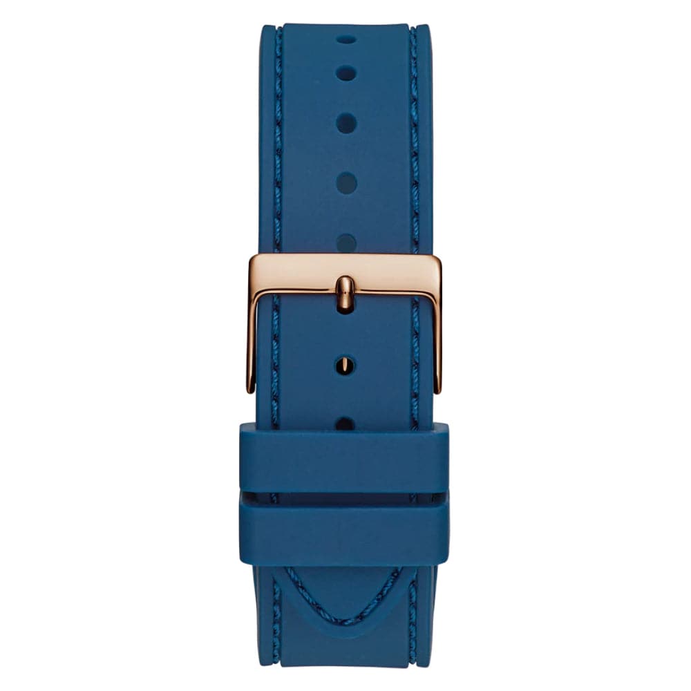 Guess Multifunction Blue Silicone Strap Women Watch GW0439L4
