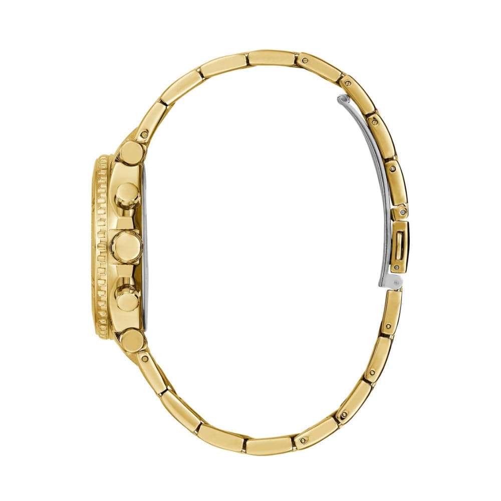 Guess Multifunction Gold Stainless Steel Strap Women Watch GW0465L1
