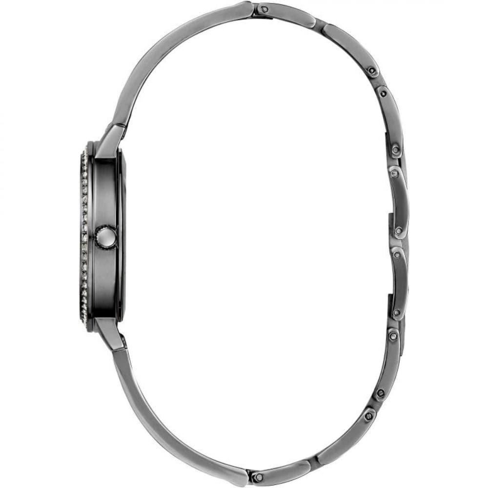 Guess Tri Luxe Silver Dial & Stainless Steel Strap Women Watch GW0474L1