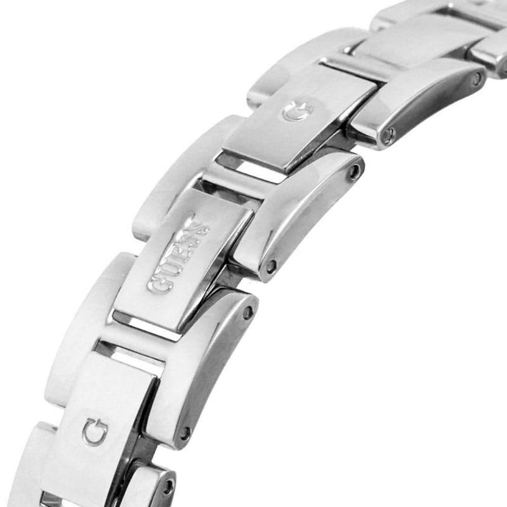 Guess Tri Luxe Silver Dial & Stainless Steel Strap Women Watch GW0474L1