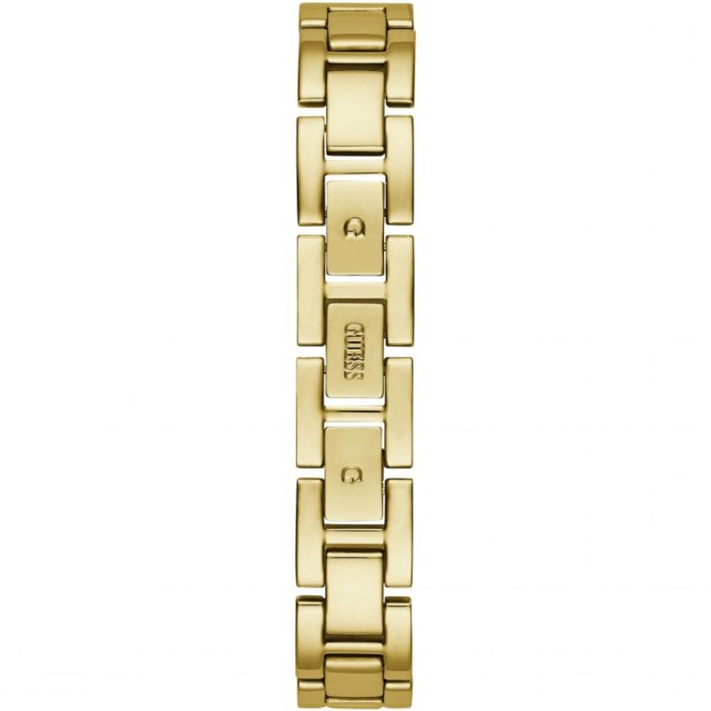Guess Tri Luxe Gold Dial Stainless Steel Strap Women Watch GW0474L2