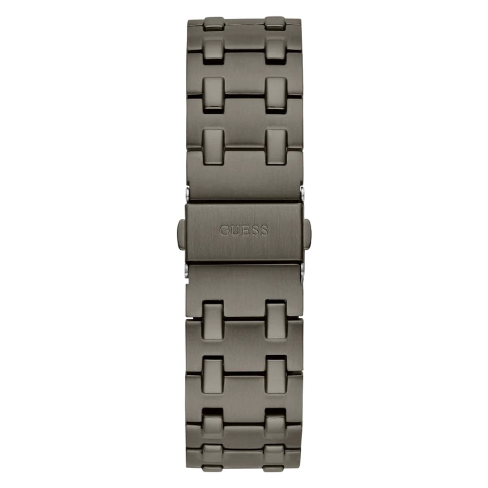 Guess Analog Gunmetal Stainless Steel Strap Men Watch GW0575G5