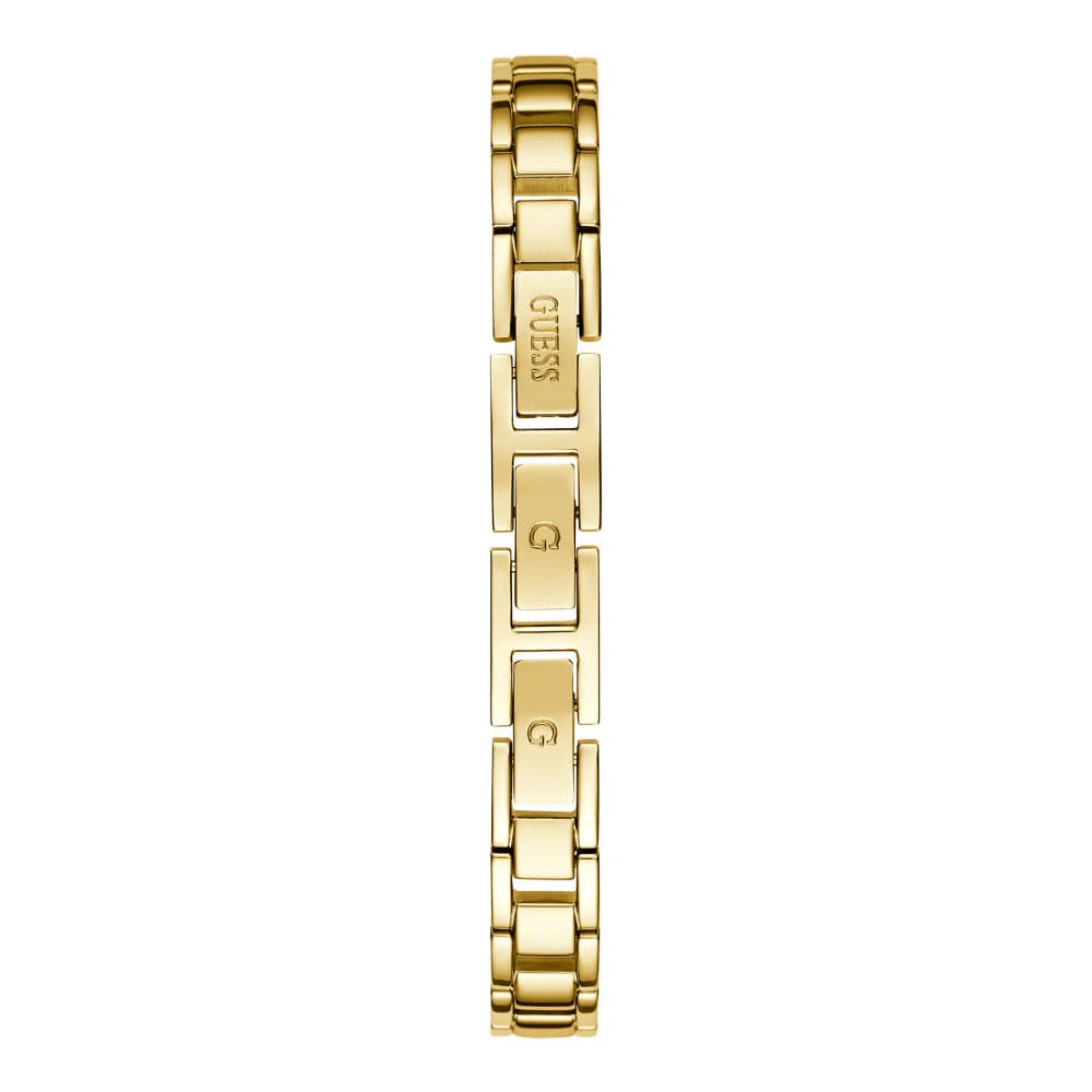 Guess Analog Gold Dial Stainless Steel Strap Women Watch GW0609L2