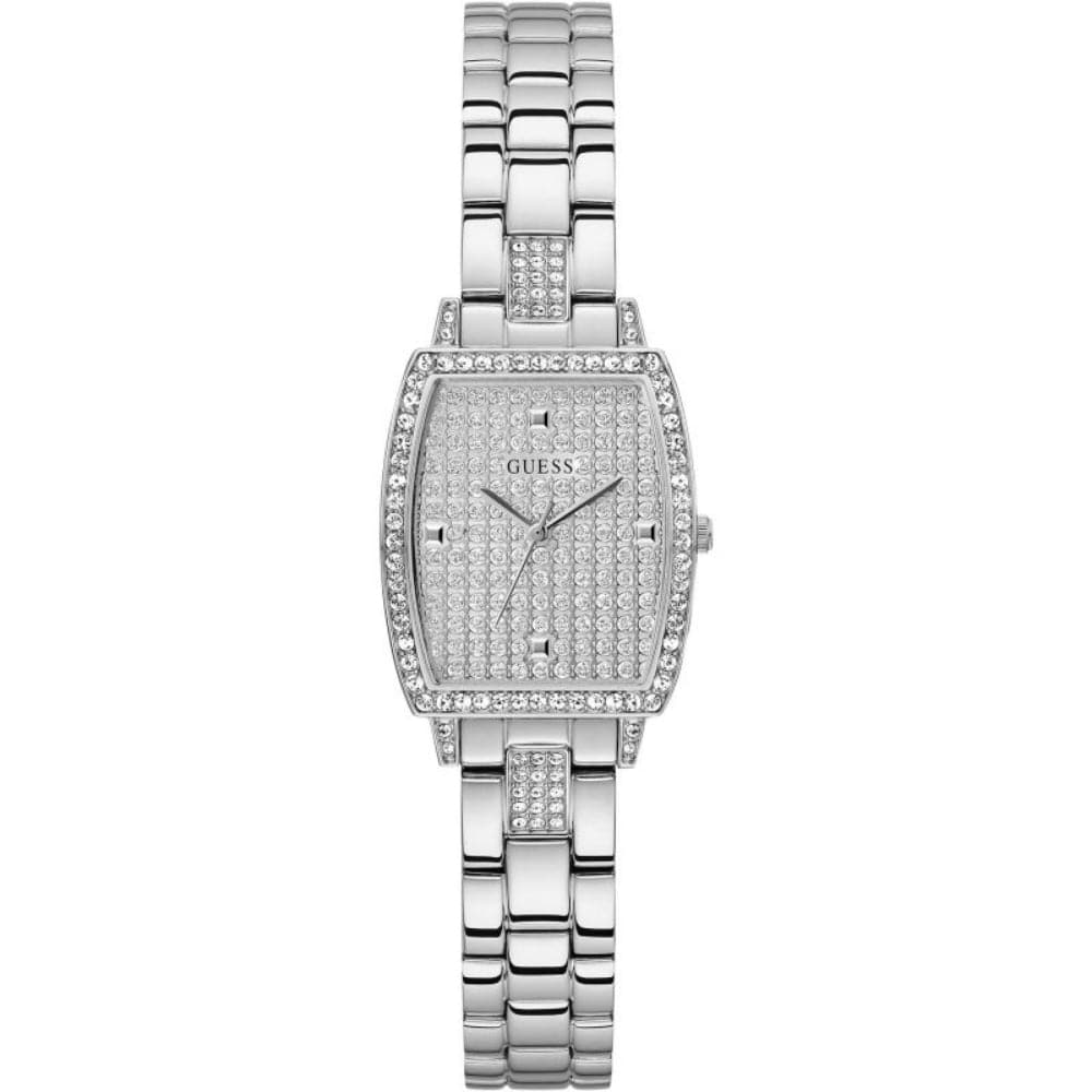 Guess Analog Silver Dial Stainless Steel Strap Women Watch GW0611L1