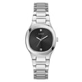 Guess Black Dial Silver Stainless Steel Strap Women Watch GW0615L1