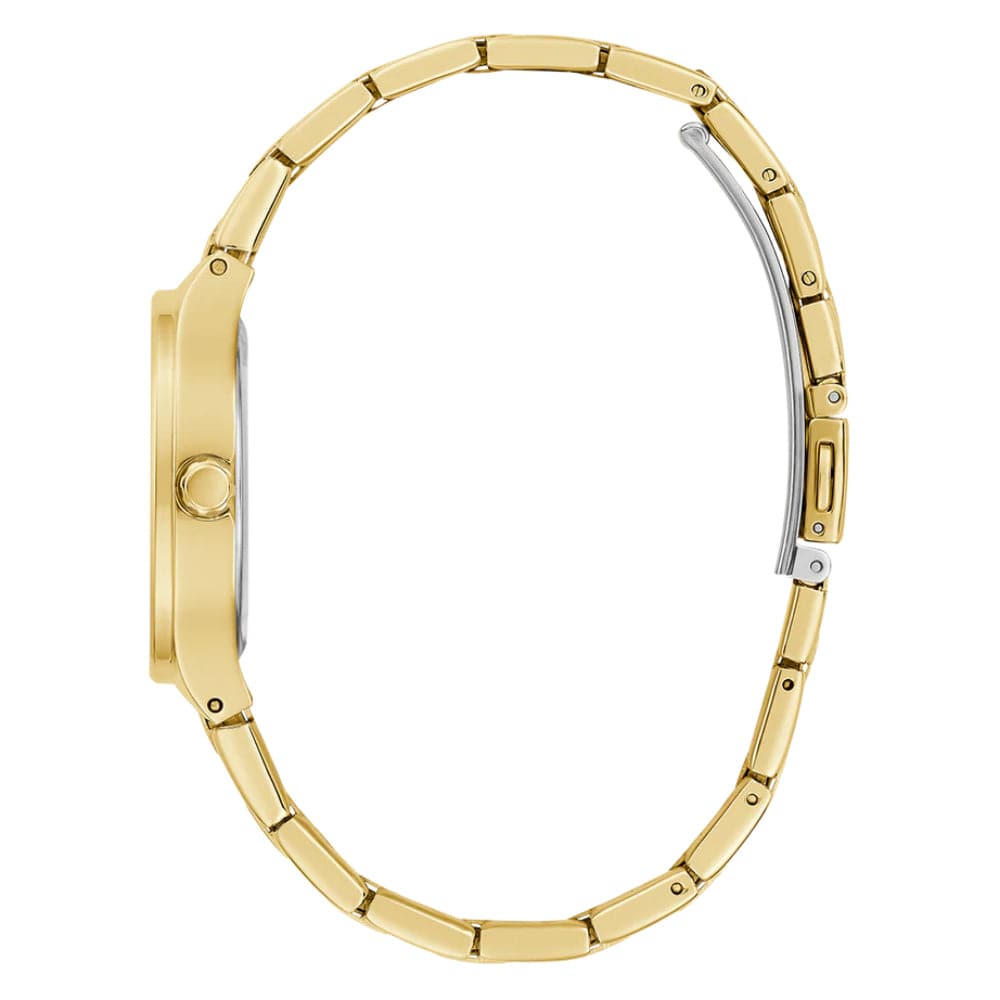 Guess Analog Gold Dial Stainless Steel Strap Women Watch GW0615L2