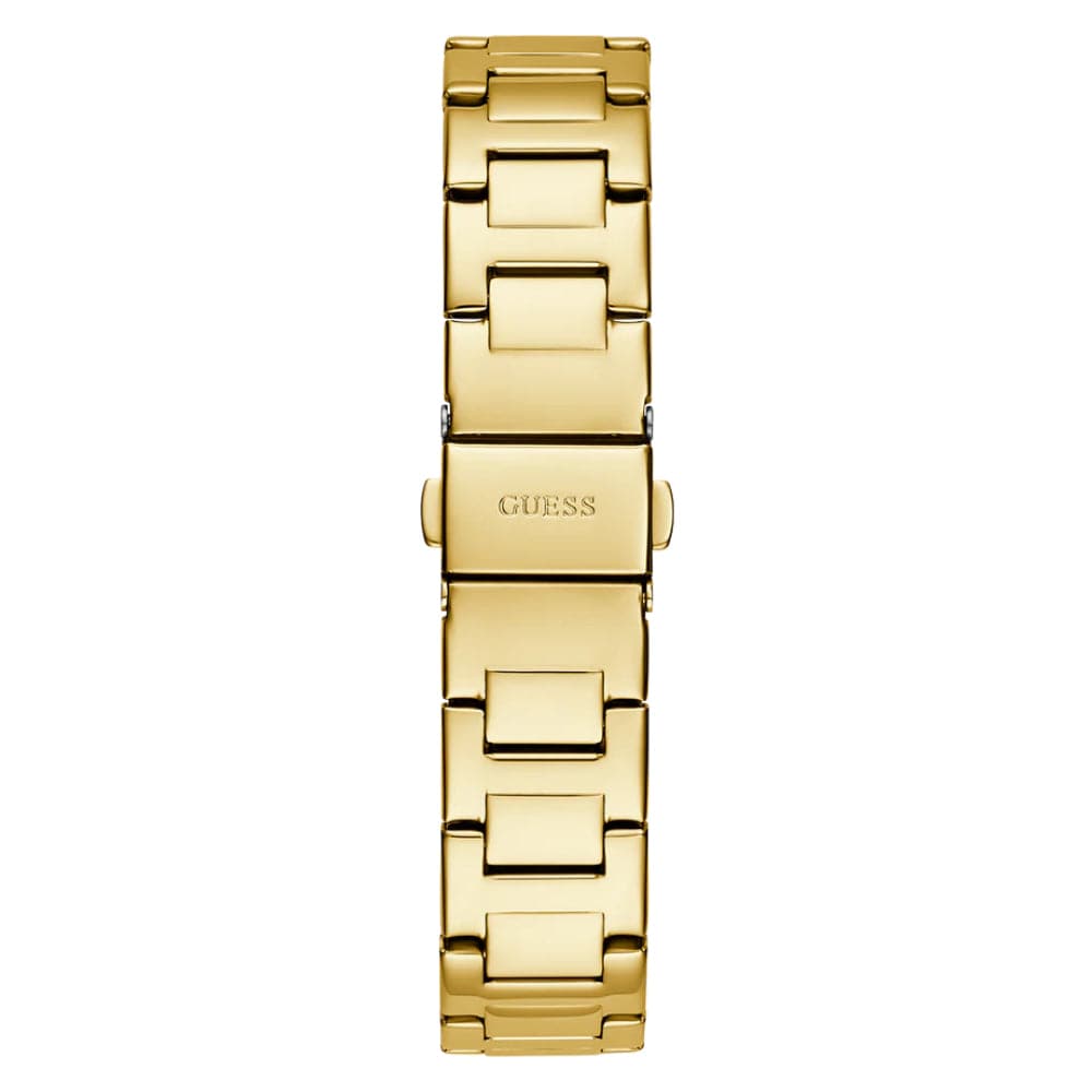 Guess Analog Gold Dial Stainless Steel Strap Women Watch GW0615L2