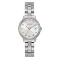 Guess Silver Dial Stainless Steel Strap Women Watch GW0657L1