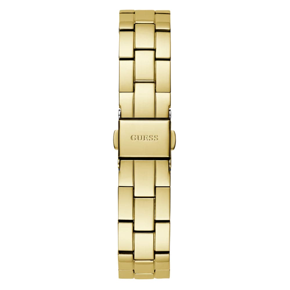 Guess Silver Dial Gold Stainless Steel Strap Women Watch GW0657L2