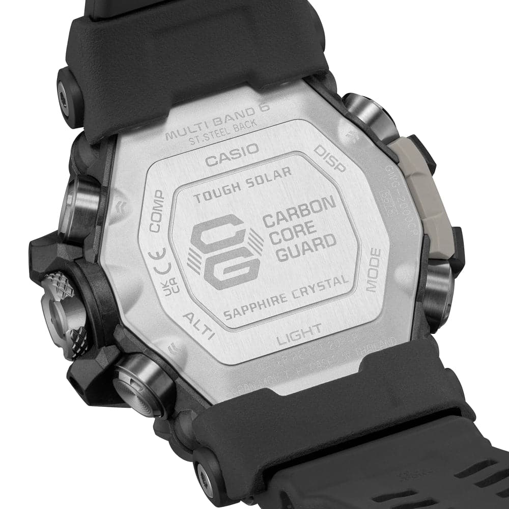 Casio G-Shock Black Dial & Resin Strap Men Watch GWG-2000CR-1ADR