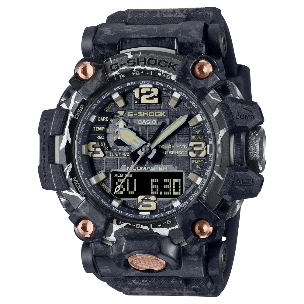 Casio G-Shock Black Dial & Resin Strap Men Watch GWG-2000CR-1ADR