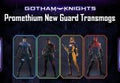 Gotham Knights - Promethium New Guard Transmogs Skin DLC EU PS5 CD Key