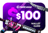 Hellcase.com 100 USD Wallet Card Code