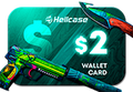 Hellcase.com 2 USD Wallet Card Code