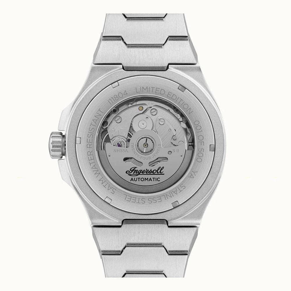 Ingersoll Catalina Automatic Silver Stainless Steel Strap Men Watch I11804