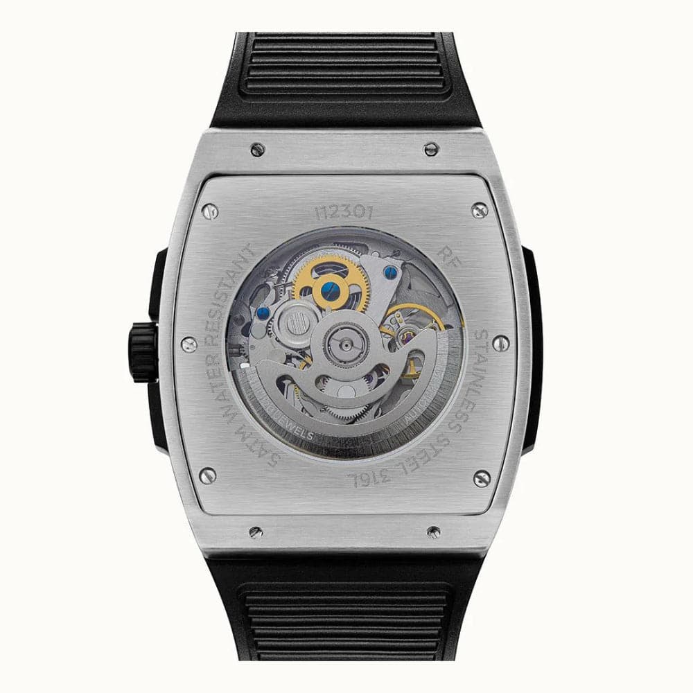 Ingersoll The Challenger Black Rubber Strap Men Watch I12301