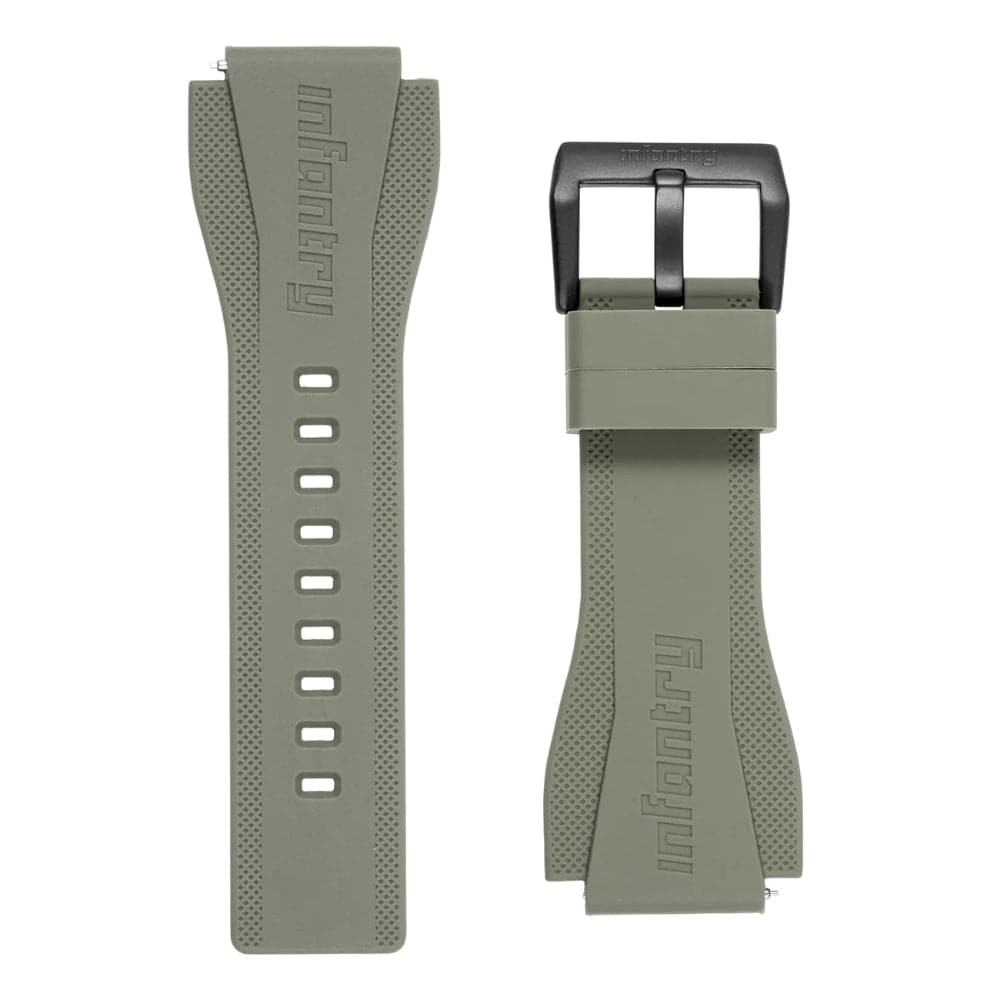 Infantry Strap Green Silicone IN-47STP-04