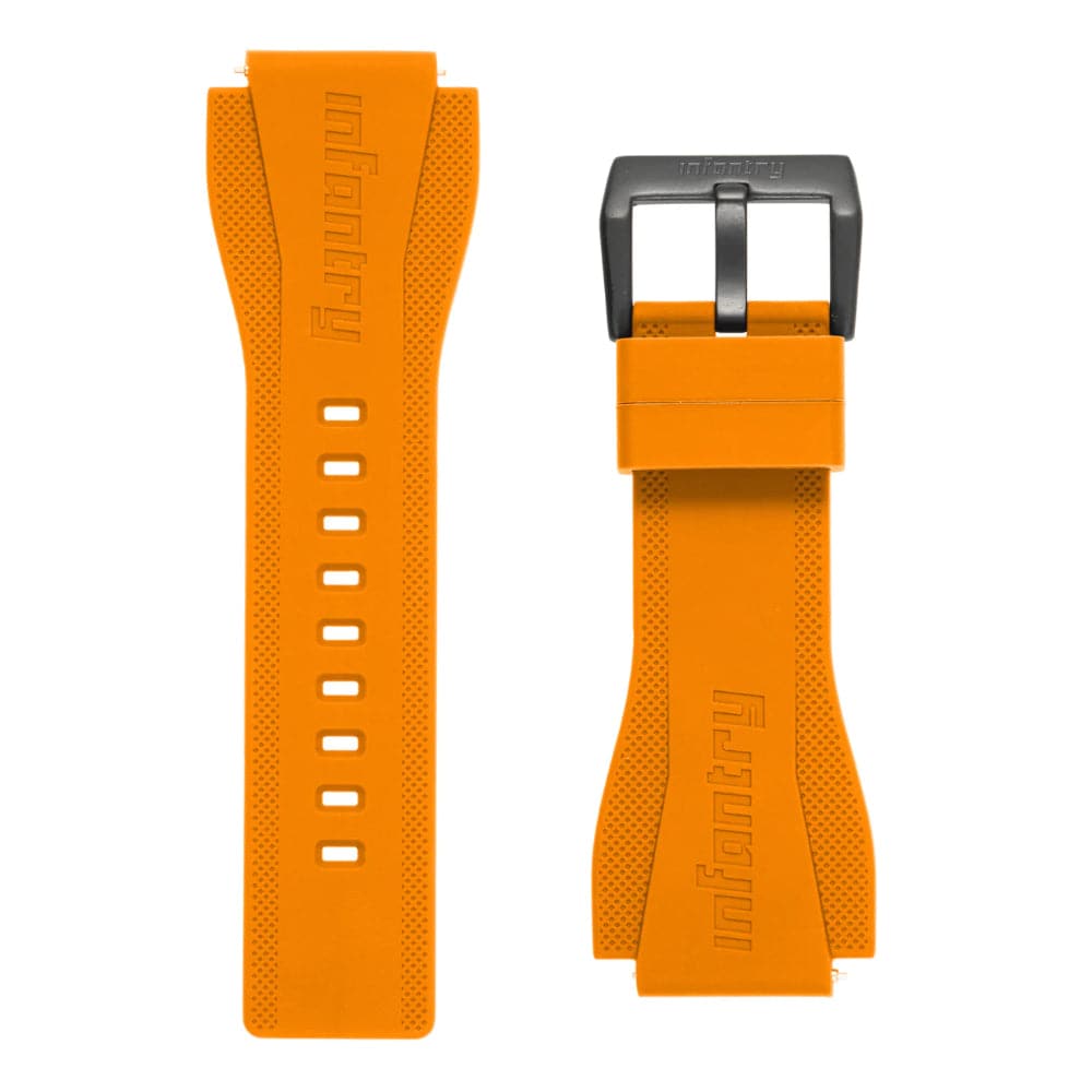 Infantry Strap Orange Silicone IN-47STP-07
