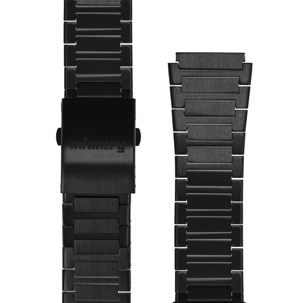 Infantry Strap Black Stainless Steel IN-STP-01