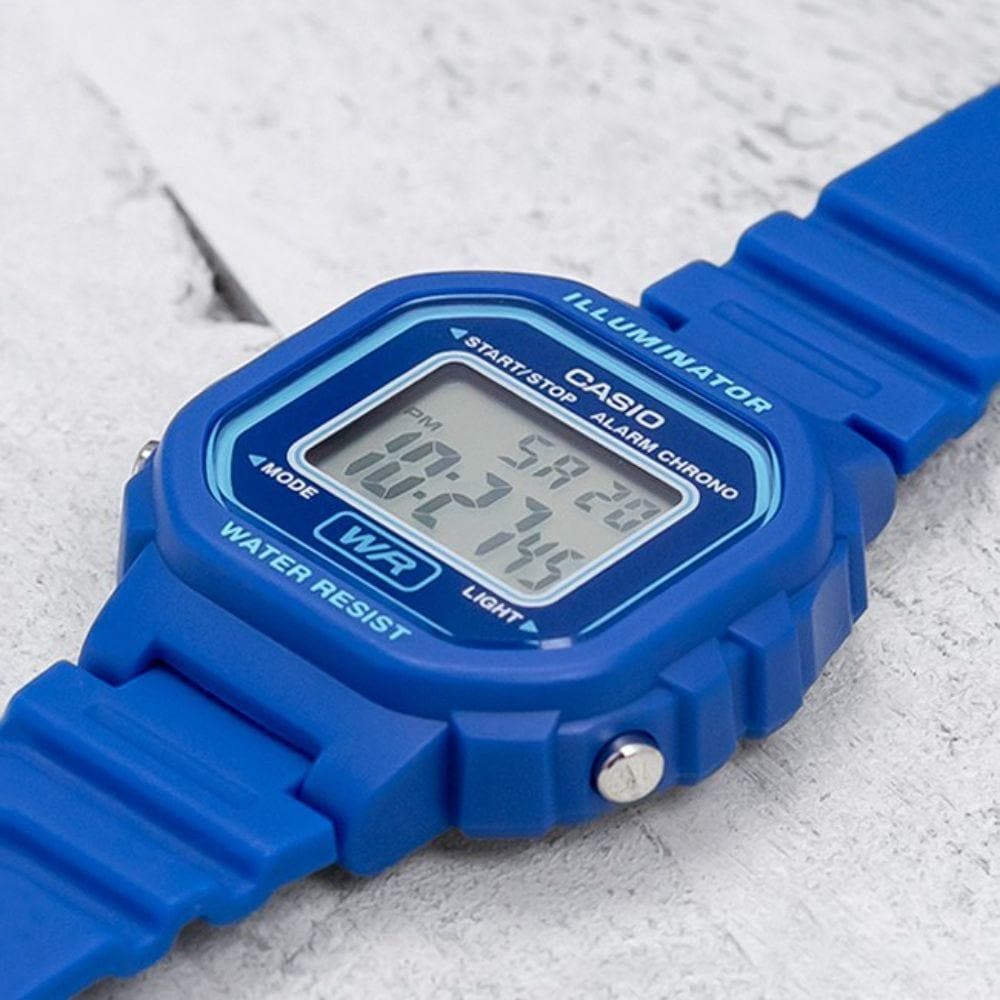 Casio General Blue Resin Strap Unisex Watch LA-20WH-2ADF-P