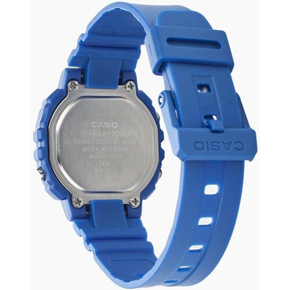 Casio General Blue Resin Strap Unisex Watch LA-20WH-2ADF-P