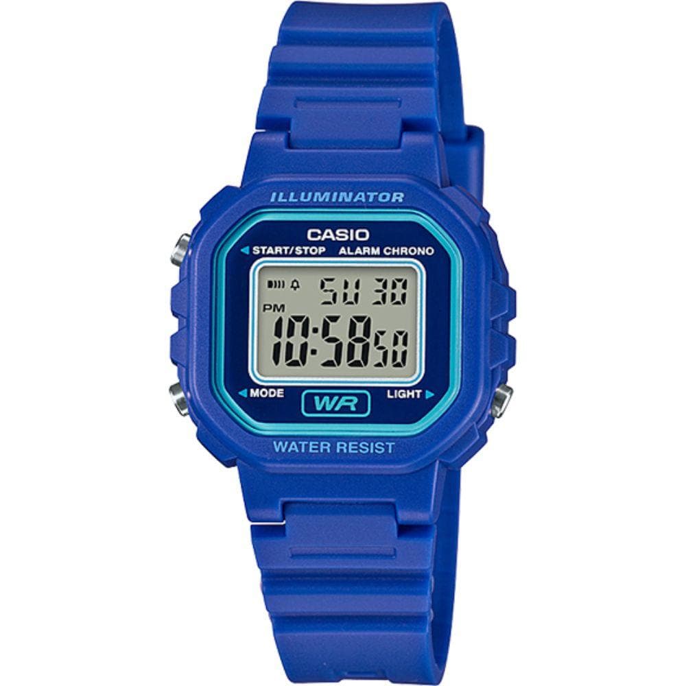 Casio General Blue Resin Strap Unisex Watch LA-20WH-2ADF-P