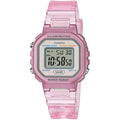 Casio General Transparent Dial And Pink Resin Strap Women Watch LA-20WHS-4ADF-P