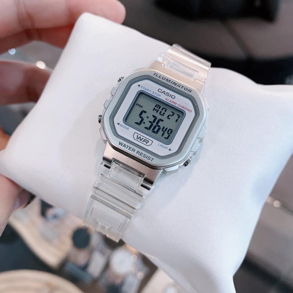 Casio General Translucent Strap Unisex Watch LA-20WHS-7ADF-P