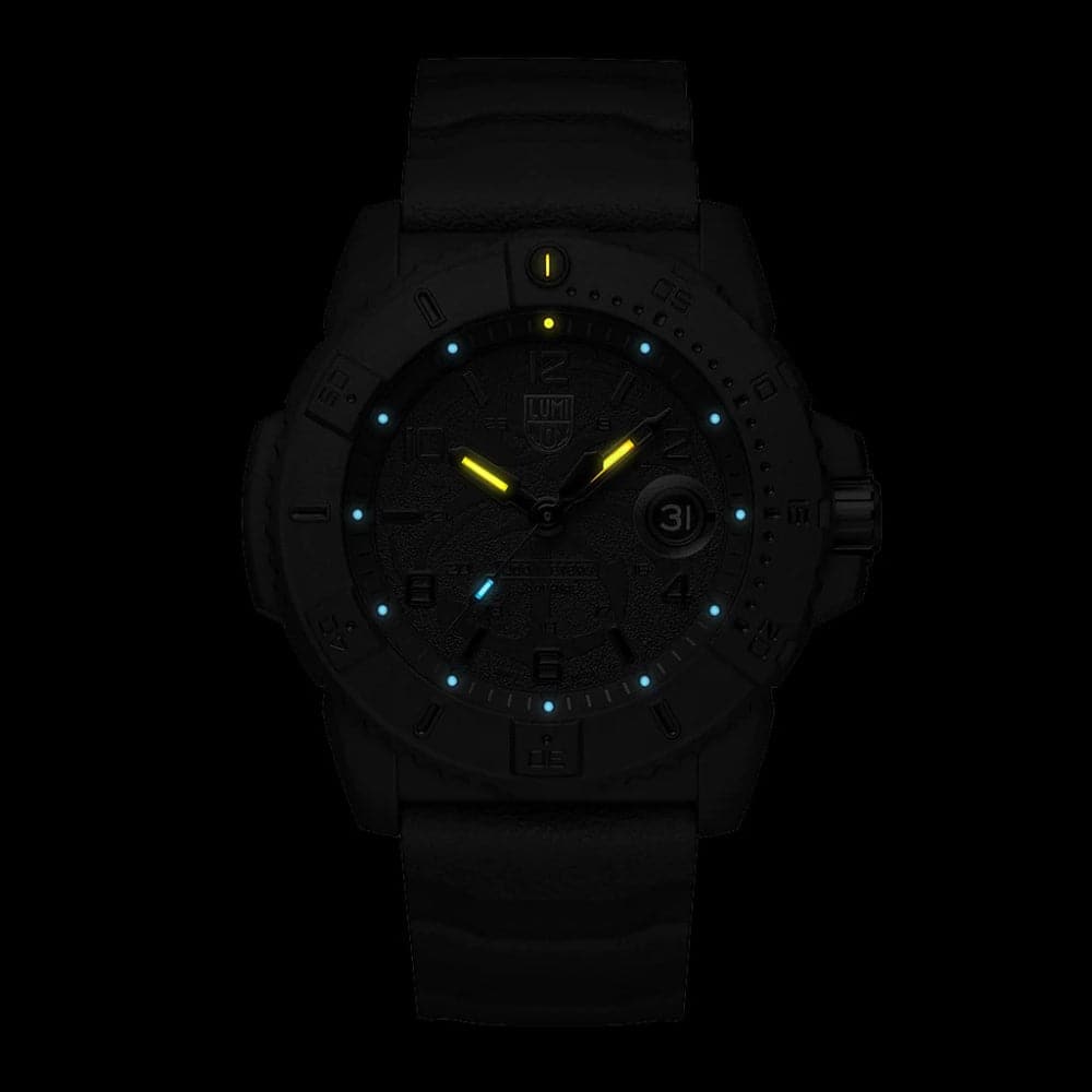 Luminox Navy Seal Black Dial & Rubber Strap Men Watch LM3601.BO.NSF