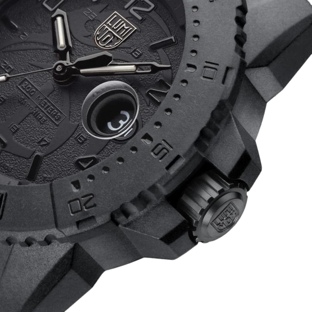Luminox Navy Seal Black Dial & Rubber Strap Men Watch LM3601.BO.NSF