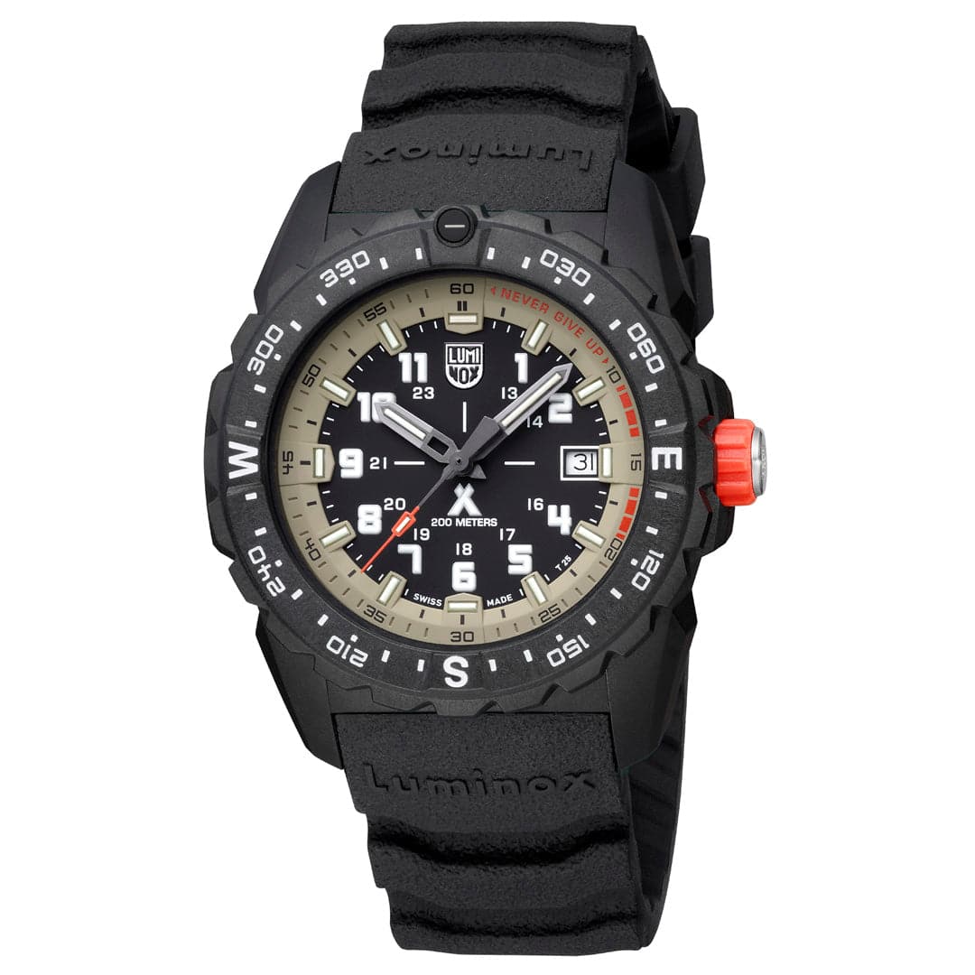Luminox Bear Grylls Survival Mountain Black Rubber Strap Men Watch LM3731