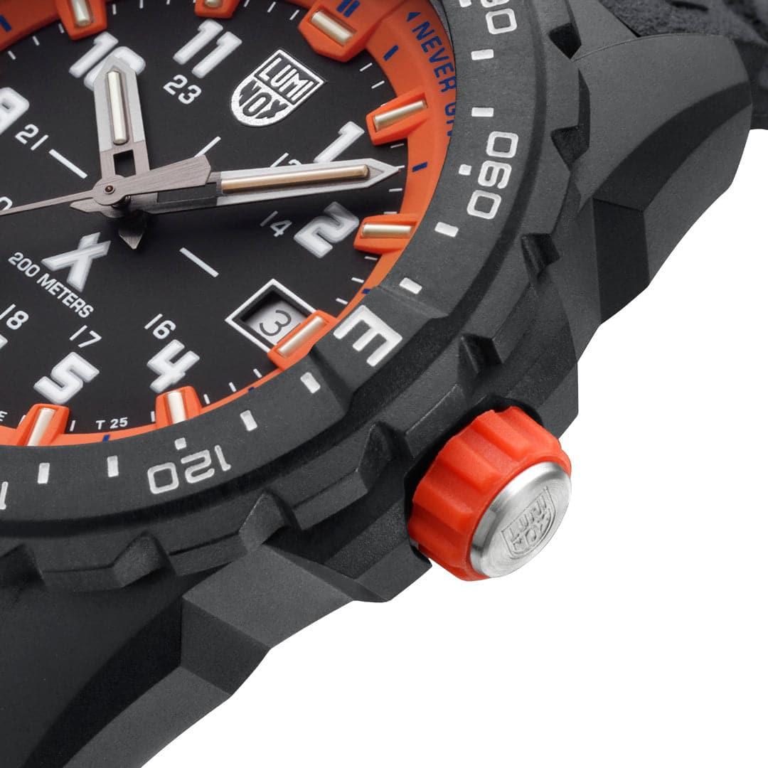 Luminox Bear Grylls Survival Mountain Black Rubber Strap Men Watch LM3739