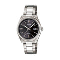 Casio General Black Dial Silver Stainless Steel Strap Women Watch LTP-1302D-1A1VDF-P
