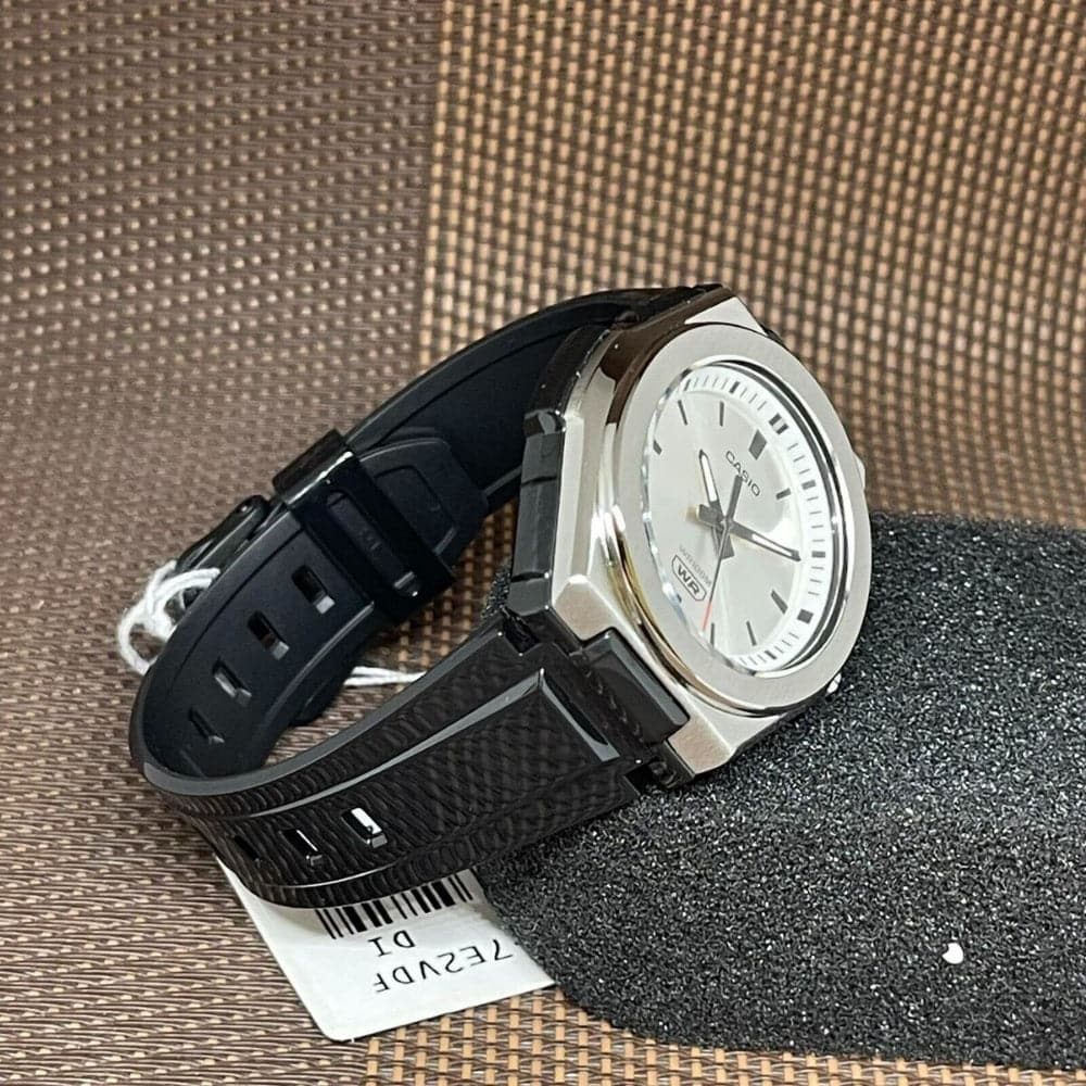 Casio General Silver Dial Black Resin Strap Unisex Watch LWA-300H-7E2VDF-P