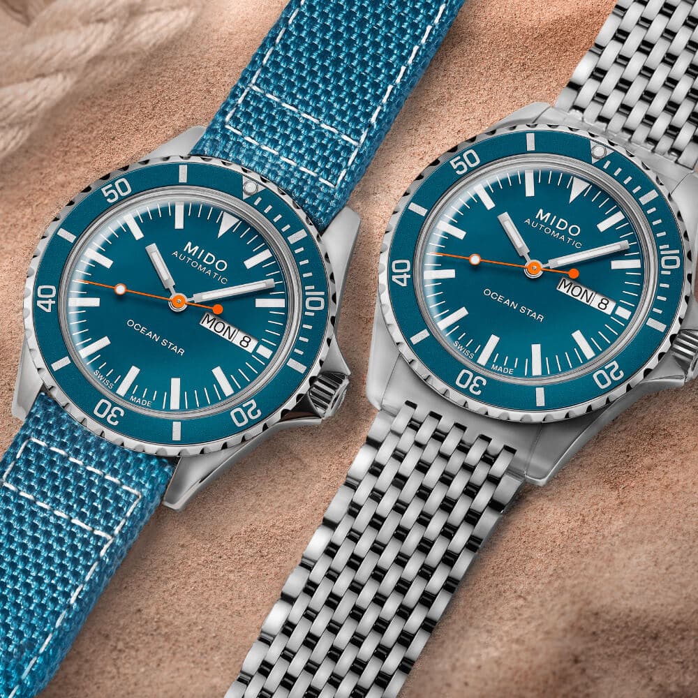 Mido Ocean Star Silver Stainless Steel Strap Men Watch M0268301104100