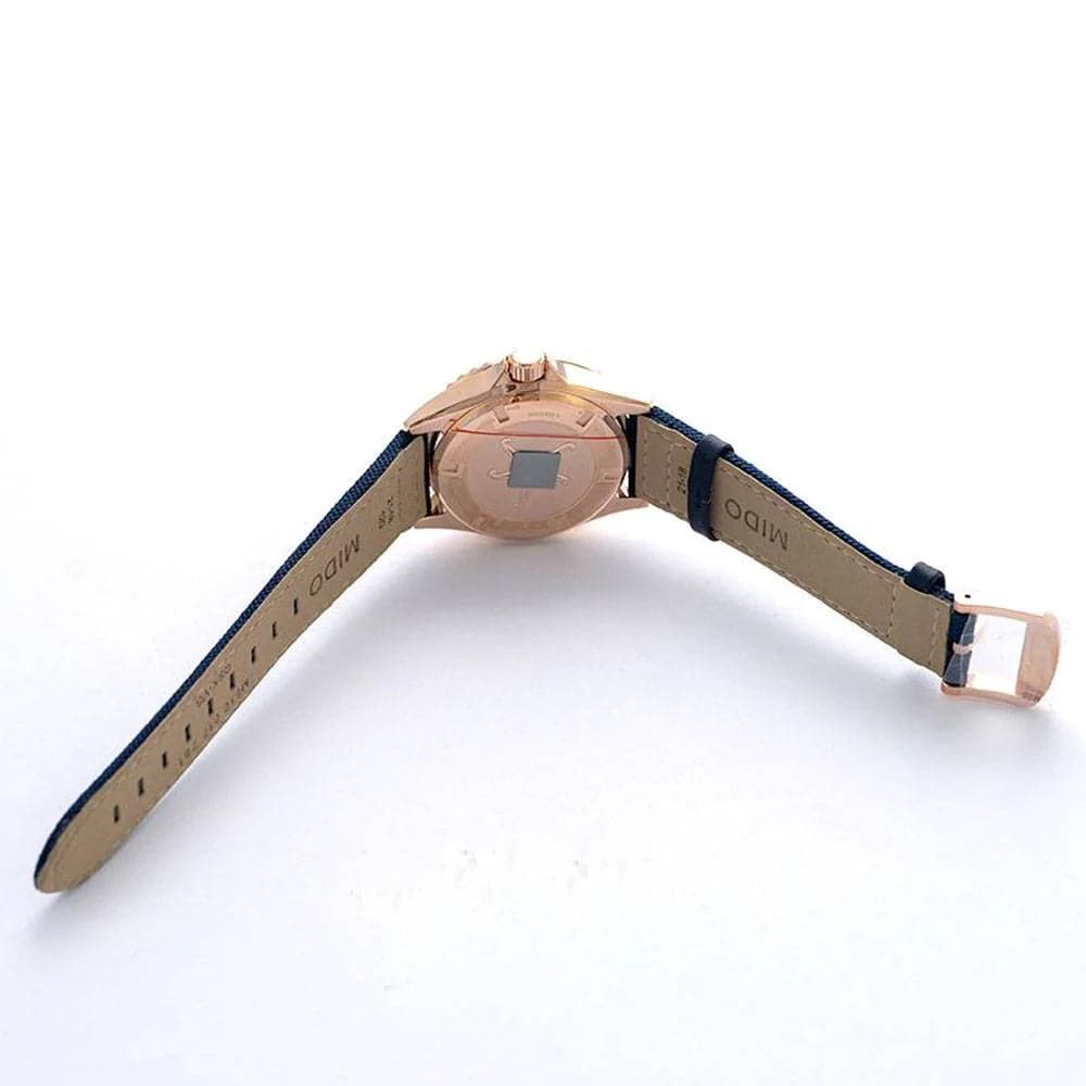 Mido Ocean Star Tribute Blue Fabric Strap Men Watch M0268303804100