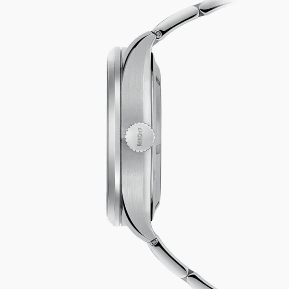 Mido Multifort Grey Stainless Steel Strap Men Watch M0384361106100